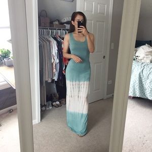 Sea green Low back Maxi 👗